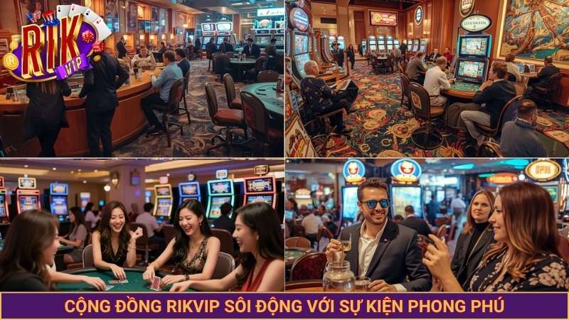 Cộng đồng Rikvip sôi động với sự kiện phong phú